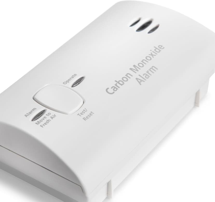 Kidde Carbon Monoxide Detector, AA Battery Powered, Portable for Travel or Home, 85 dB Alarm, LED Status Indicators, 3rd Edition