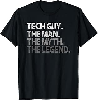 Tech Guy The Man Myth Legend T-Shirt
