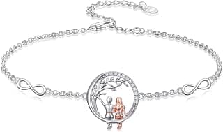 Gold Plated Always My Sister Forever My Friend Birthday Graduation Christmas Gift for Women YYB Sister Birthday Gifts from Sister Friendship Bracelets Jewelry B0FN3X1H3Q