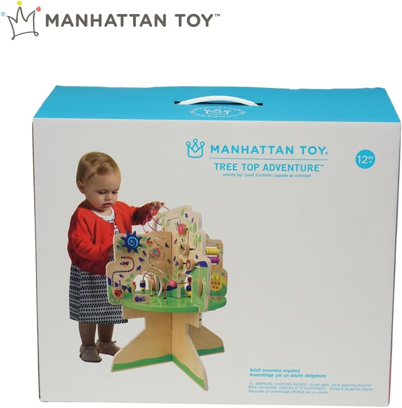 Manhattan Toy Tree Top Adventure Activity Center 22.50 x 18.00 x 18.00 Inches
