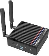 MINIX Fanless Mini PC Windows 11 Pro, Intel i3-N350, NEO Z350-0dB 16GB DDR4 512GB M.2 PCIe Gen3 x 4 SSD Micro Desktop Computer, 4K Dual Display/2.5G LAN, for Business Home Office Multi-Tasking