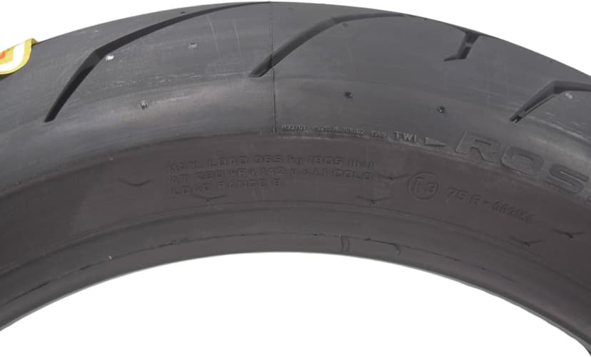 Pirelli Diablo Rosso II 120/70 ZR 17 M/C (58W) TL (K) Front & 180/55 ZR 17 M/C (73W) TL Rear Motorcycle Tire- Sport Performance Road Use Tire Set with Keychain