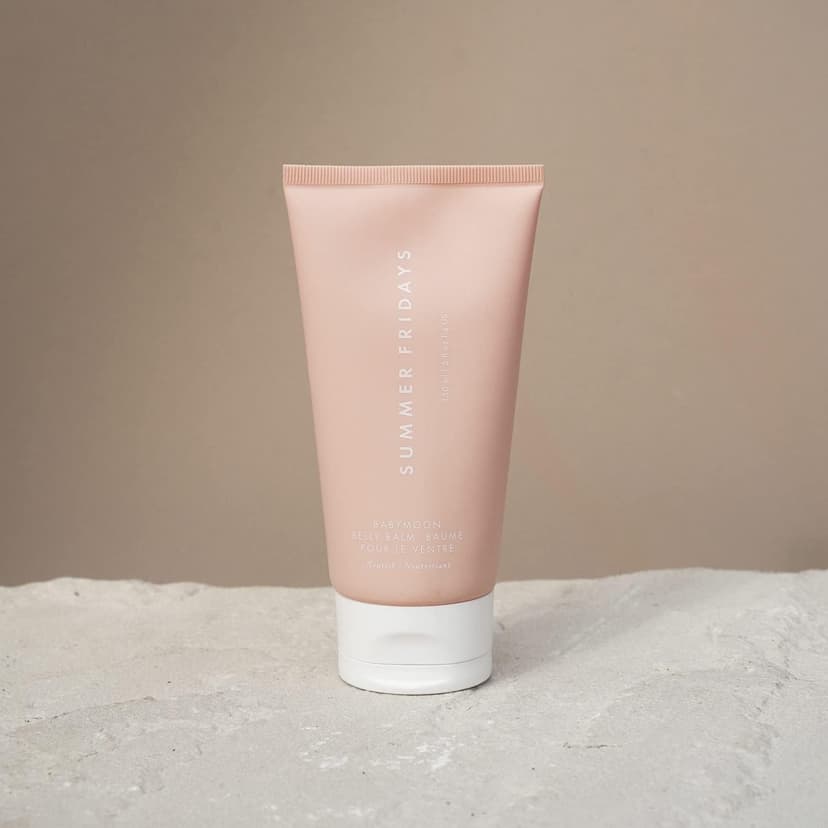 Summer Fridays Babymoon Belly Balm - Nourishing Balm + Body Moisturizer Enriched with Calendula Oil + Vitamin E to Help Reduce the Appearance of Stretch Marks and Dry Skin (5 Fl Oz) B09S2K1R7X