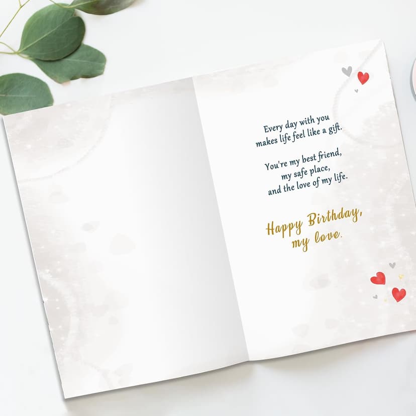 Happy Birthday Decorations for Men, 8x5.3 Inches, Double, Sided Beixian Funny Birthday Card Gifts for Husband from Wife B0FPPZBHDL