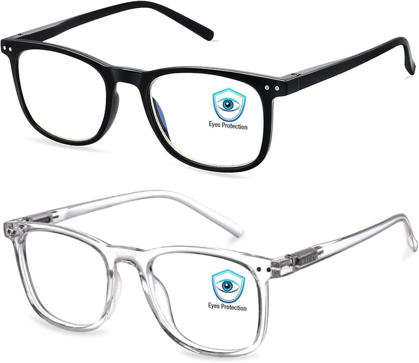 AOSM Blue Light Glasses for Men & Women,Gaming glasses Anti-Glare UV400 Protection,Blue Light Blocking to Relieve Eye Strain