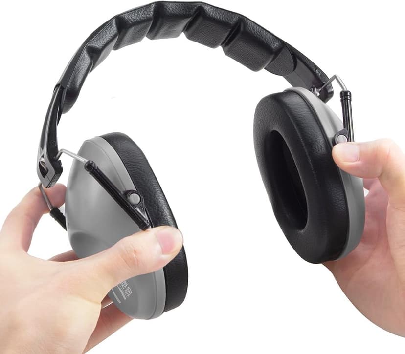 Pro For Sho 34dB Hearing Protection Ear Muffs – Highest NRR Compact Design Ear Protection for Loud Events & Sensory Use