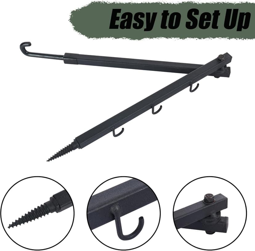 Highwild Tree Stand Bow Hanger Gear Holder Accessory Hook - Pack of 3