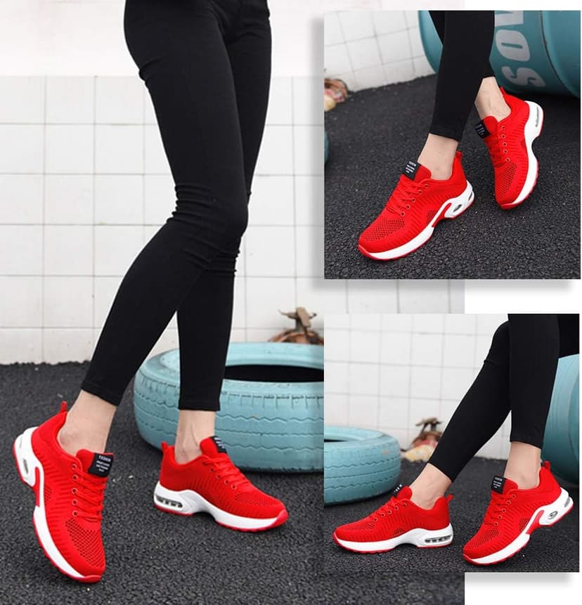 FLARUT Running Shoes Womens Lightweight Fashion Sport Sneakers Casual Walking Athletic Non Slip