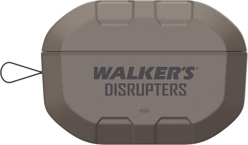 Walker's Disrupter Bluetooth Earbuds - Hunting Range Shooting Active Lifestyle Ear Protection Hearing Enhancement Noise-Cancelling Rechargeable Wireless Electronic Earbuds - FDE