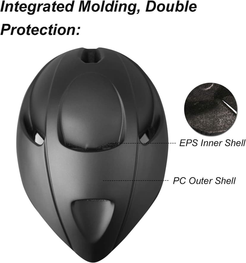 Shinmax Adult Bike Helmet,Bicycle Helmet with Removable Magnetic Goggles & USB Rechargeable LED Light Road Mountain Bike Helmet Adjustable Size Ultralight Cycling Helmet Men Women SM-T88