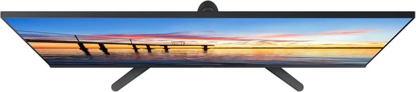 Samsung 32-Inch Flat Computer Monitor, 75Hz, Borderless Display, AMD FreeSync, Game Mode, Advanced Eye Care, HDMI and DisplayPort, LS32B304NWNXGO, 2024