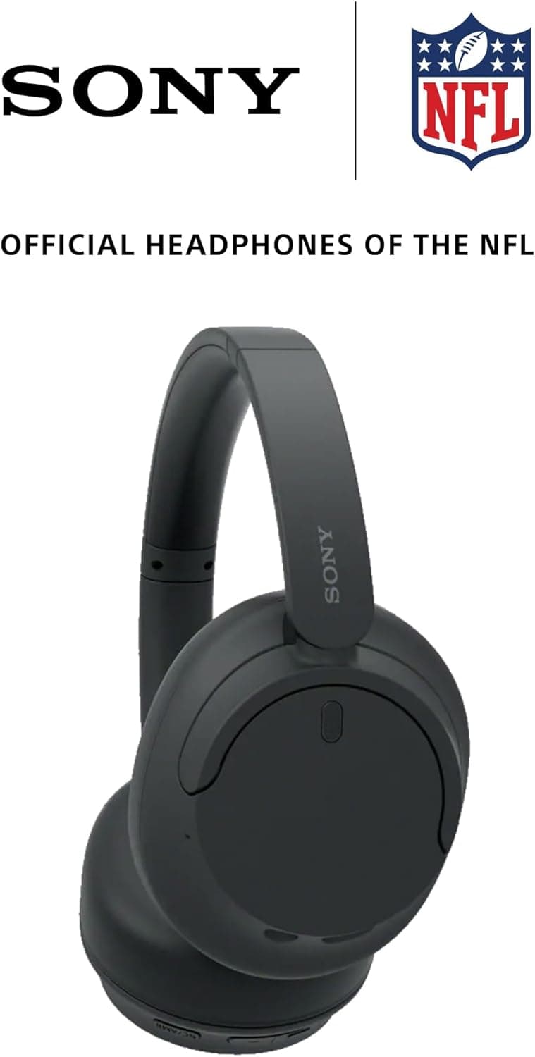 Sony WH-CH720N Noise Canceling Wireless Headphones Bluetooth Over The Ear Headset with Microphone and Alexa Built-in, Black New