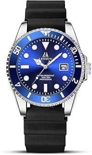 LN LENQIN Mens Watches Stainless Steel Waterproof Analog Quartz Watch for Men with Date Luminous Fashion Wristwatch