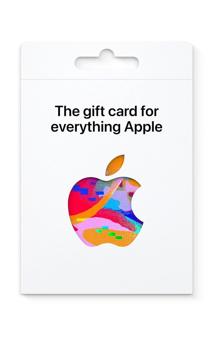 App Store, iTunes, iPhone, iPad, AirPods, MacBook, accessories and more - Design may vary - $100 Apple Physical Gift Card B08DLS6LK7