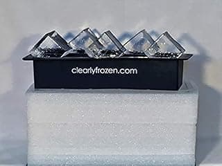 ClearlyFrozen Highest Rated (4.6 Star) Highest Capacity (Ten 2" Cubes) Clear Ice Tray - What Beats BEST and MOST?