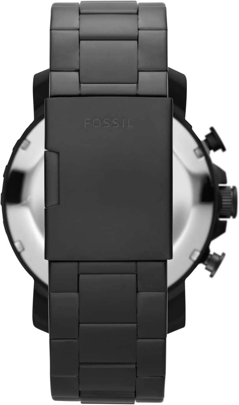 Fossil Men's Nate Quartz Stainless Steel Chronograph Watch