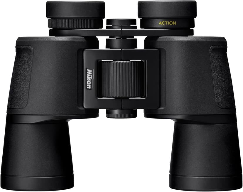 Nikon Action 8x42 Binocular | Multilayer-Coated Nikon Optics, Bright, Wide View, 8X Power, Turn-and-Slide Adjustable eyecups and Tripod-Ready Porro-Prism Design