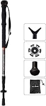 G2 GO2GETHRE Multipurpose Telescopic Trekking Poles - Strong Aircraft Alloy Walking Sticks for Hiking and Hunting,Quick Locks System (1pc)