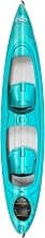 Pelican Alliance 136T - Recreational Sit in Kayak - Fade Turquoise White - Lightweight Patented Ram-X™ Material -Ergobreeze™/Ergoform - 13 ft