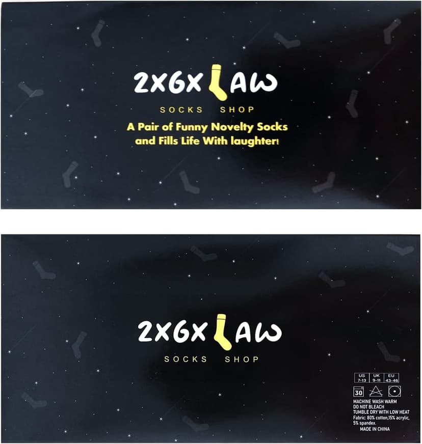 ZXGXLAW Christmas Gifts Idea for Best Husband Ever, Dad Men Funny Fathers Day Socks Birthday Valentines