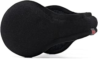180s 180s Men's Wool Behind-the-Head Ear Warmer (Black)
