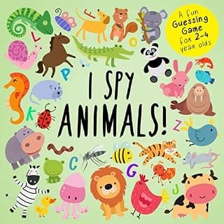 I Spy - Animals!: A Fun Guessing Game for 2-4 Year Olds (I Spy Book Collection for Kids) 1549986635