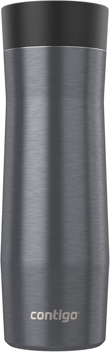 Contigo AUTOSEAL West Loop Vacuum-Insulated Stainless Steel Travel Mug with Easy-Clean Lid 20 oz Sake