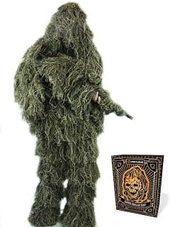 Arcturus Ghost Ghillie Suit | Ultra-Dense Design | Superior Camo Coverage for Hunters, Military, Snipers, Airsoft & Paintball