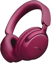 Bose QuietComfort Ultra Bluetooth Headphones, Wireless Headphones with Spatial Audio, Over Ear Noise Cancelling with Mic, Up to 24 Hours of Playtime, Deep Plum - Limited Edition Color