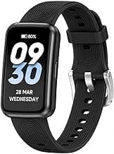 Pedometer Watch No App/Phone Required Slim Fitness Tracker, 30 Meters Waterproof 1.47'' Smart Watch, Heart Rate & Blood Oxygen Monitor Step Counter for Men Women