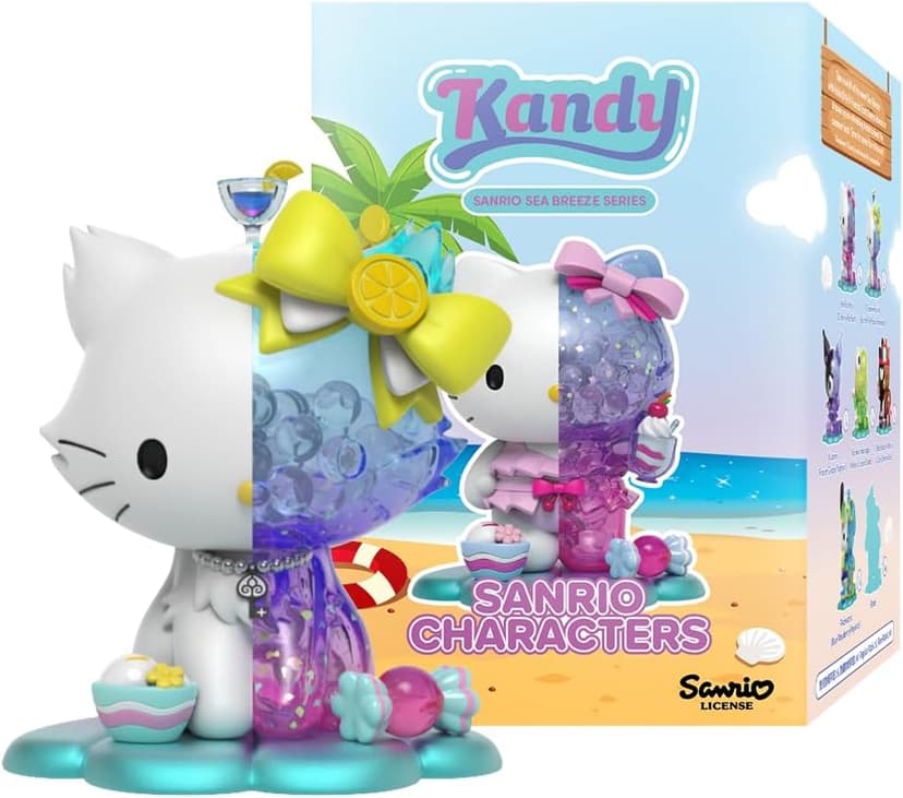 Mighty Jaxx Kandy x Sanrio Sea Breeze Summer Edition | Blind Box Collectible Figurines | One Pack - Contains One Random Figure B0D9YGGTPK