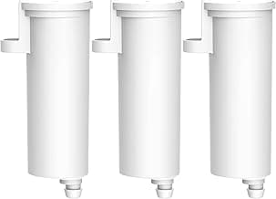 Waterdrop C33 Ice Maker Water Filter, Replacement for GE® Profile Opal Nugget Ice Maker Filter, P4INKFILTR, with Ring Pull, NSF 42&372 Certified, 3 Pack