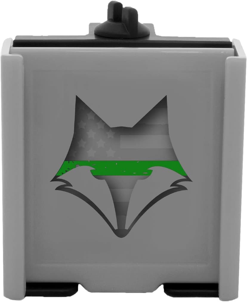 DESERT FOX GOLF Phone Caddy – American Flag Golf Cart Phone Holder – Secure Hook-and-Loop Mount, One-Hand Access, Universal Fit, Patriotic Golf Accessories (Green Line) B08N5HCCKG