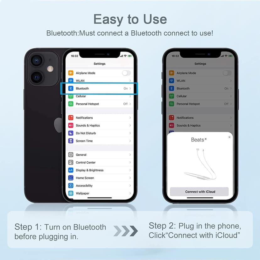 Headphones for iPhone Earbuds with Built-in Microphone & Volume Control, Wired Earphones Compatible with iPhone 14/13/12/11 Pro Max/Xs Max/XR/X/7/8 Plus