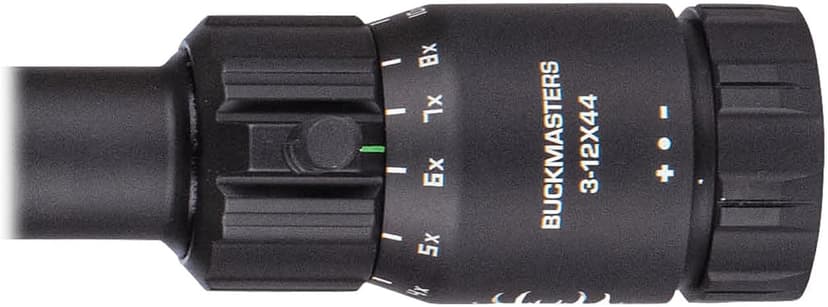 SIG SAUER Buckmasters 3-12x44mm 1" Tube Second Focal Plane/SFP/F2 Durable Shockproof Waterproof Fogproof Black Riflescope