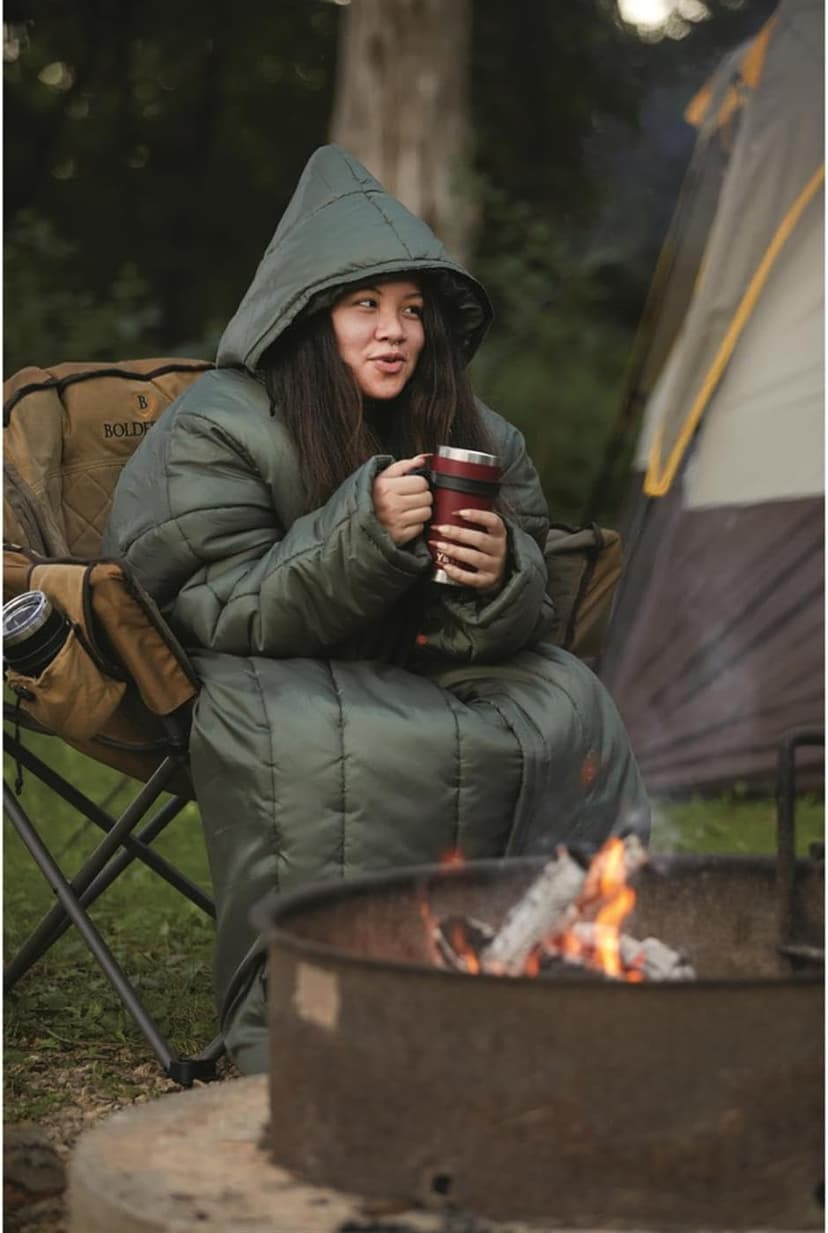 Guide Gear Sportsman’s Sleeping Bag with Arms for Adults Cold Weather, Hunting, Camping, Hiking Accessories