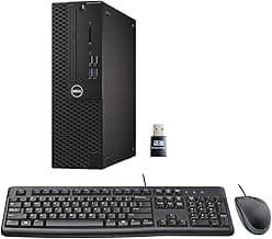 Dell Optiplex 3050 SFF Desktop Computer PC, Intel Quad Core i5-6500 up to 3.6GHz, 16GB DDR4, 256GB SSD, WiFi, 4K Support, DP, HDMI, Windows 11 Pro 64 Bit (Renewed)