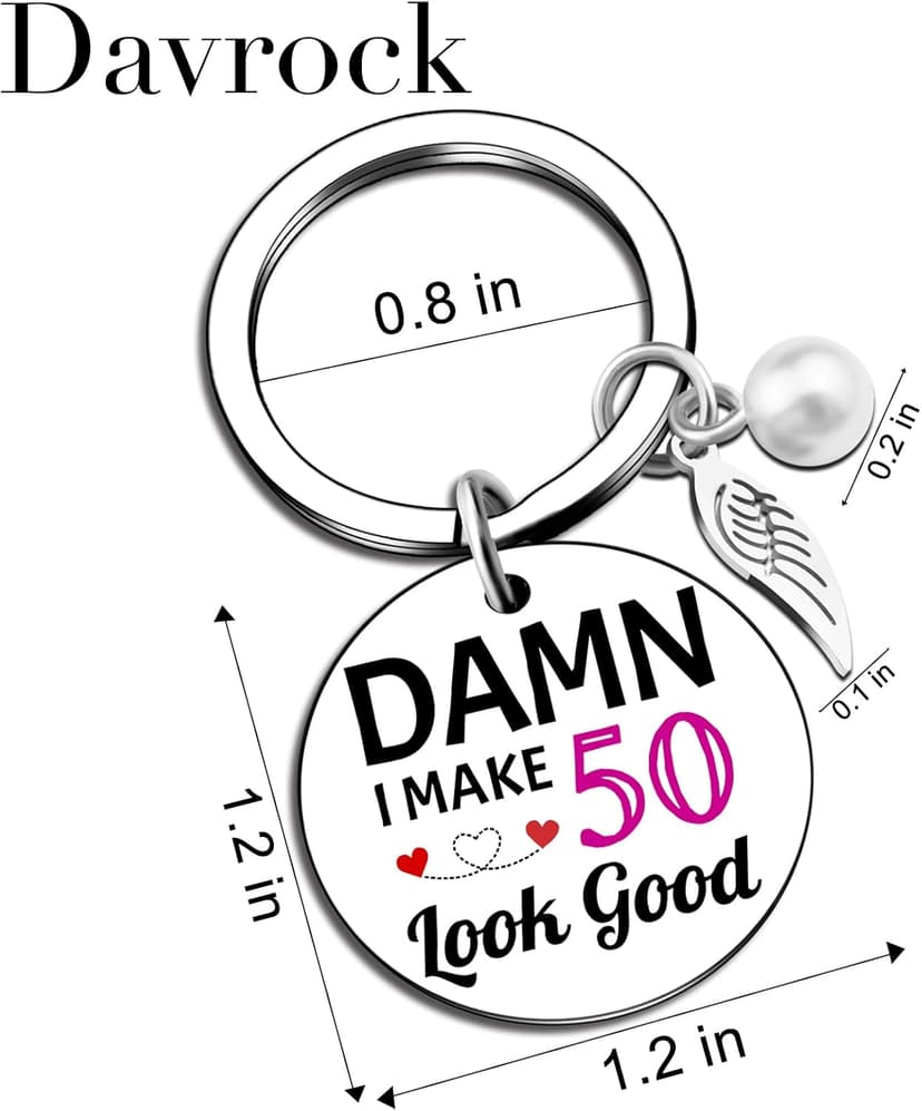 50th Birthday Gifts for Her Him Cool Gifts for 50th Birthday Decorations 50 Year Old Gift for Women Birthday 50 Years Old Gift Present For Turning Happy 50 Birthday Decorations Ideas For Friends