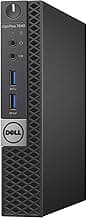 Dell Optiplex 7040 Micro Form Factor Desktop, Intel Quad Core i5 6500T 2.5Ghz, 16GB DDR4, 256GB NVMe SSD, Wi-Fi, HDMI, Windows 11 Pro (Renewed)