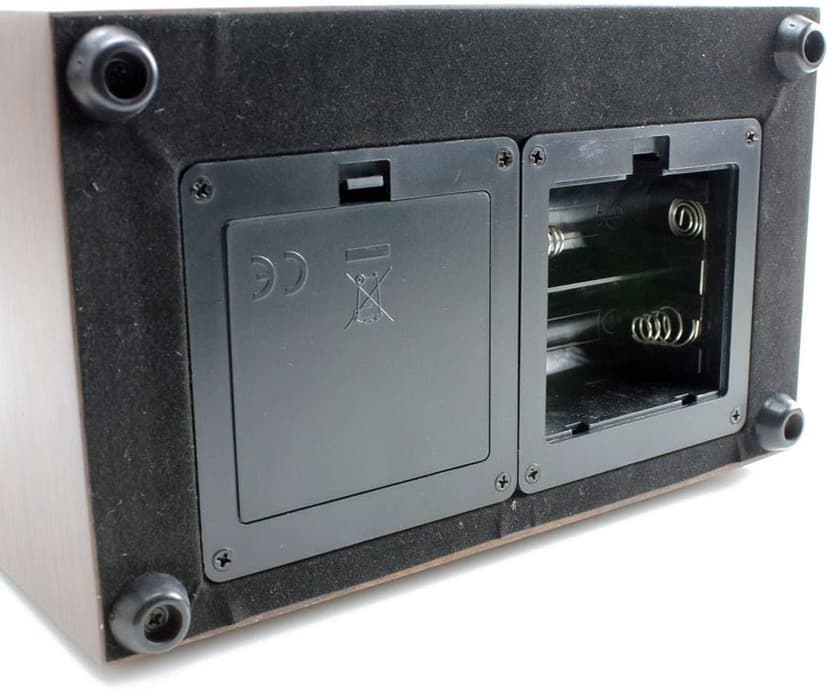 Heiden Double Watch Winder in Walnut - Automatic Watch Window for 2 Watches - Japanese Motor - Zero Magenetization - Use Batteries or Adapter Dual Watch Winder for Automatic Watches for Rolex