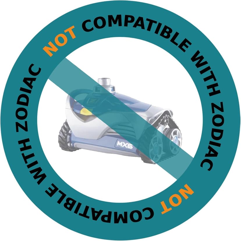 POOLWHALE Professional Swimming Pool Vacuum Cleaner Hose -1.5” 8 Piece Hoses, Perfect Vacuum Extension/Replacement - Compatible with all Major Automatic Pool Cleaners