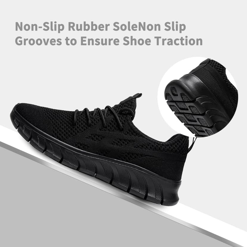 DLWKIPV Women's Running Shoes Lightweight Walking Sneakers Tennis Athletic Lace Up Gym Casual Fashion Fitness Sports Soft Sole Mesh Workout Comfortable