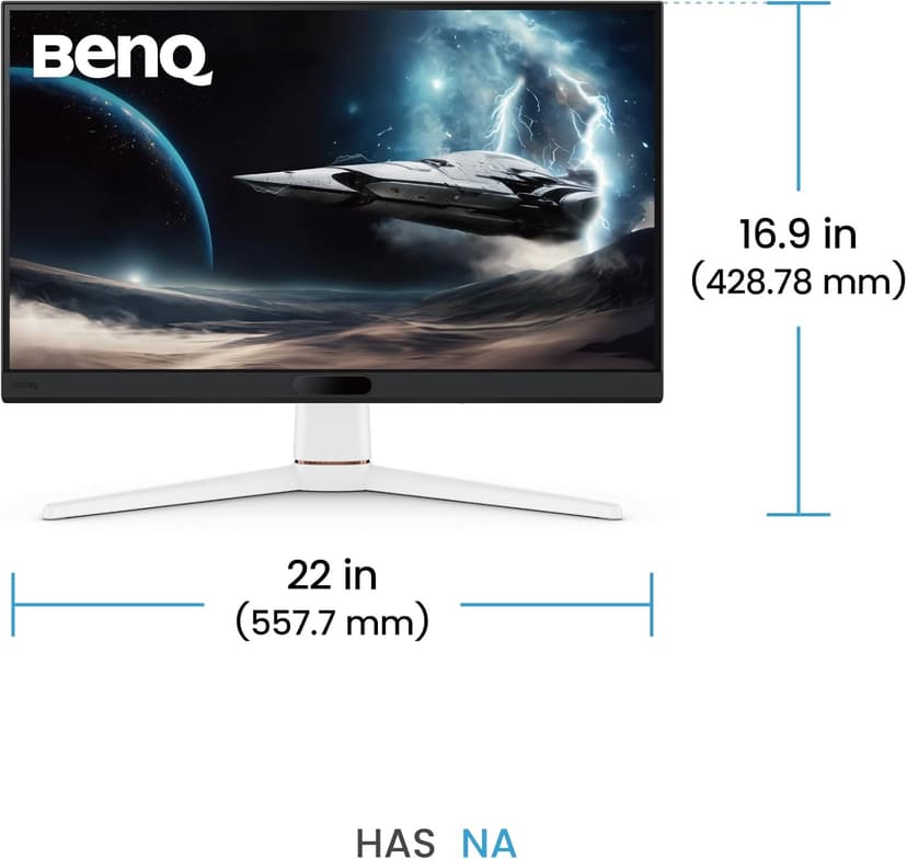 BenQ MOBIUZ EX251 25” FHD 180Hz 220Hz Refresh Rate 1ms GTG AMD FreeSync DP 1.2 HDMI 2.0 USB Hub Gaming Monitor 99% sRGB AMD Freesync AI Game Color Mode Game Color Database 2.5W Built-in Speakers