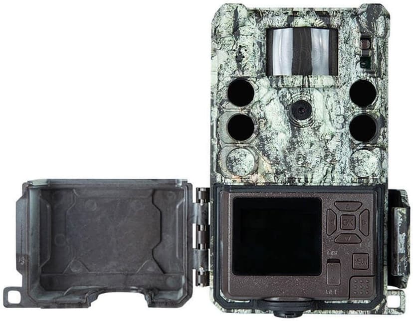 Bushnell Trail Camera CORE S-4K, No-Glow Game Camera with 4K Video and 1.5” Color Viewscreen