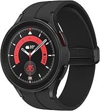 SAMSUNG Galaxy Watch 5 Pro 45mm Bluetooth Smartwatch w/Body, Health, Fitness and Sleep Tracker, Black (Renewed)