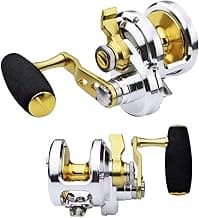PROBEROS Conventional Reel Trolling Reels - Lever Drag Deep Sea Ocean Big Game Offshore Jigging Fishing Reels