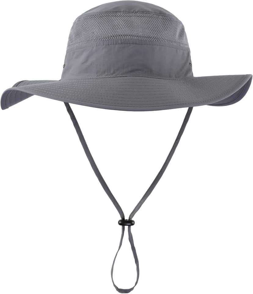 Home Prefer UPF 50+ Men's Sun Hat Wide Brim Bucket Hat UV Protection Hat for Mens Womens Beach Safari Gardening Golf Fishing