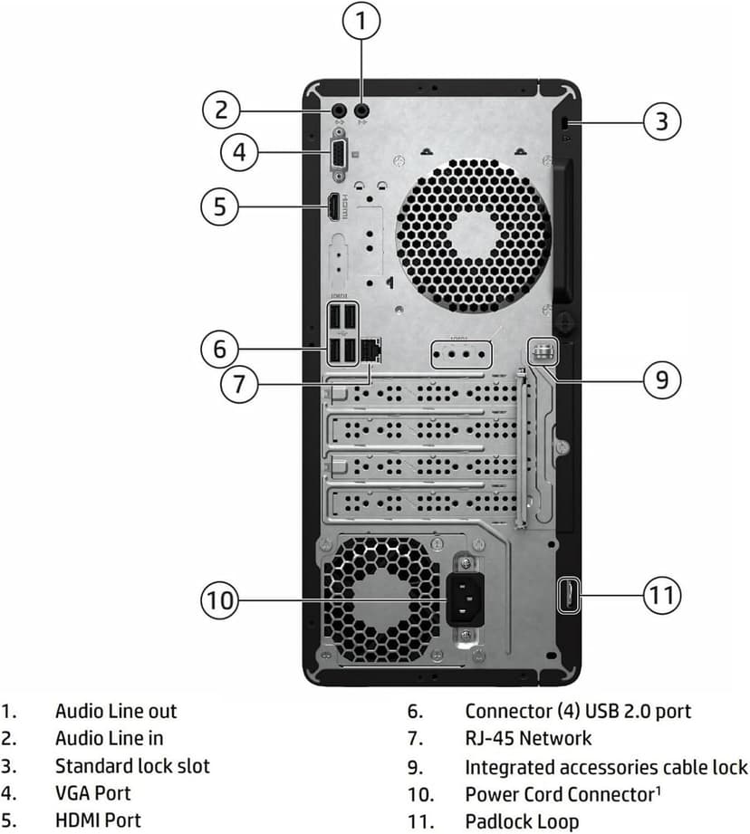 HP Desktop Computer Tower for Home Student & Business, 13th Gen Intel Quad-Core Processor, 16gb Ddr4 Ram, 256gb Pcie Ssd, WiFi Adapter, Vga, Rj-45, Hdmi, Keyboard and Mouse, Windows 11 Home