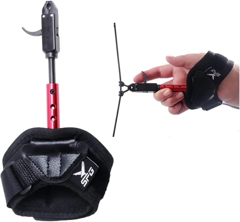 Archery Bow Release for Compound Bow Youth Bow Trigger 360° Adjustable Wrist Release Aids for Adults Hunting Shooting Accessories