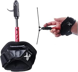 Archery Bow Release for Compound Bow Youth Bow Trigger 360° Adjustable Wrist Release Aids for Adults Hunting Shooting Accessories